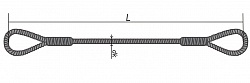 Строп канатный петлевой